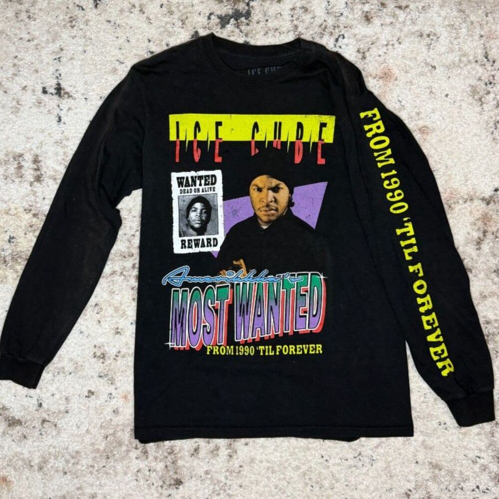 Ice Cube AmeriKKKa's Most Wanted Long Sleeve Tee